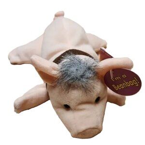 Babe Pig in the City Beanie Plush • 1998 Equity Toys • Collector Bean Bag